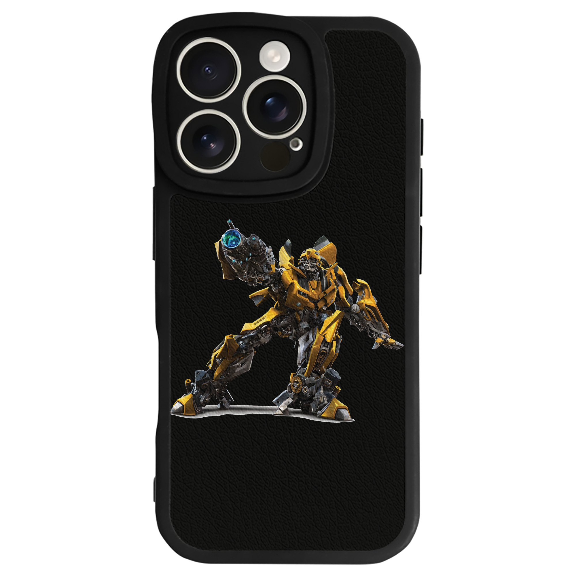 （画像用） Transformers トランスフォーマー 【iPhone 16シリーズ対応】シリコンスマホケース（レザー調） 材質：シリコン